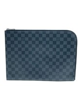 LOUIS VUITTON Other Pochette Jules GMNM Damier Graphite BLK Cowhide Used
