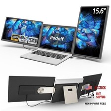 Laptop Screen Extender, 15.6'' 1080P FHD Laptop Monitor Extender with