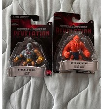 Masters of the Universe MOTU Revelation Eternia Minis Beast Man Faker Lot of 2