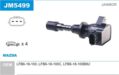 Zündspule JANMOR JM5499 - Bild 1 von 4