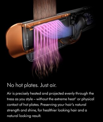 Dyson Airstrait Straightener - Nickel/Copper