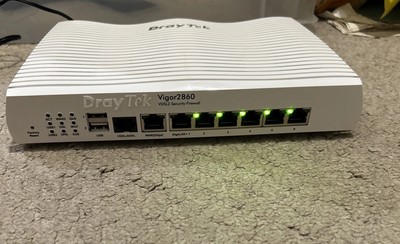DrayTek Vigor 2860 Router Firewall inkl. Netzteil