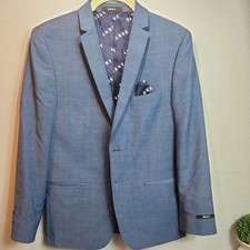 DKNY Boys Blazer blue size 10R double button