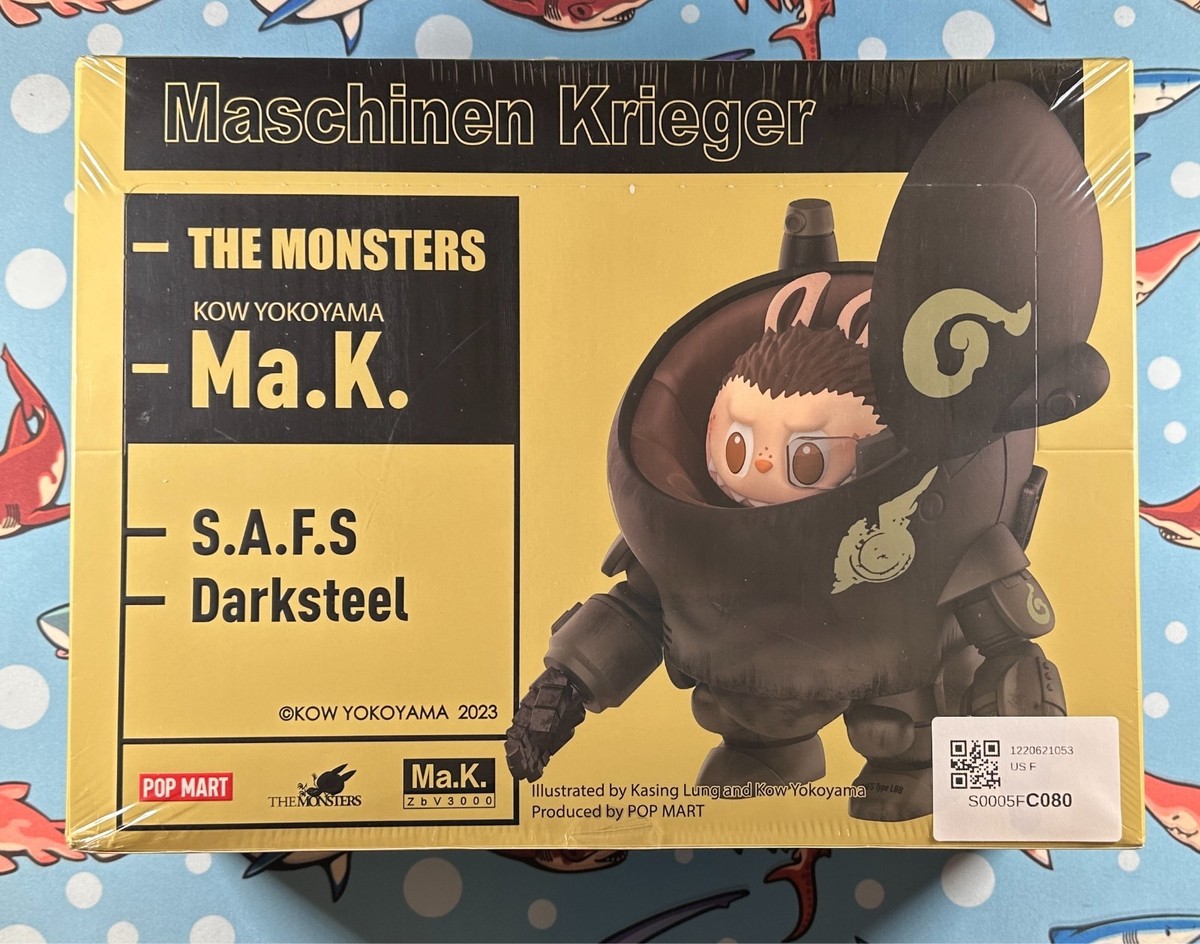 POP MART Kow Yokoyama Ma.K. Blind Box Figure S.A.F.S Darksteel 