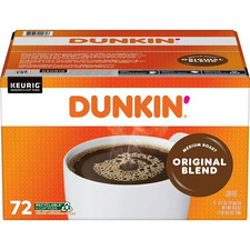 Cápsulas de café K-Cup tostadas medianas Dunkin' Donuts, mezcla original, 72 ct.