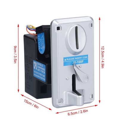 Coin Acceptor Supports 6 Different Currencies Multi Signal Output Coin Selector