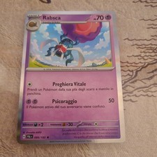 RABSCA 099/193 EVOLUZIONI A PALDEA RARA HOLO CARTA POKEMON NM