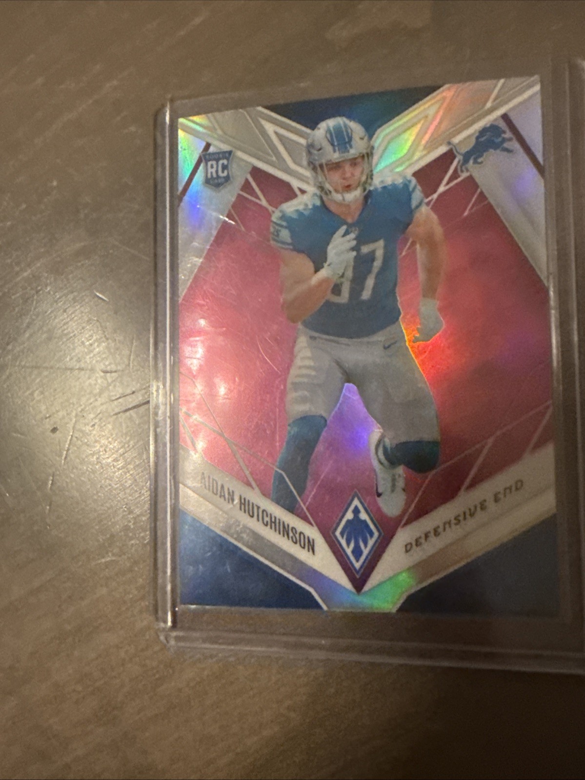 2022 Panini Phoenix - Rookies Aidan Hutchinson #113 Pink /199 (RC)