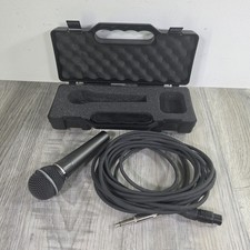 Samson S1 Wired Microphone W/ Case Corded Mic...