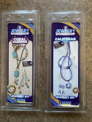 2 DIFFERENT  RCCL  JEWELRY Workshop Kits - Calm Seas & Coral Gardens - NIB