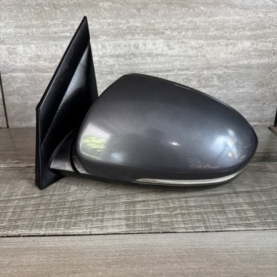   2016 2017 2018 Hyundai Tucson Left Driver Mirror Blind Spot OEM Gray