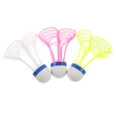  3 Pcs Badminton Zubehör Badminton-Federbälle Badmintonausrüstung