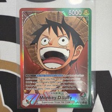 Monkey.D.Luffy (001) (Alternate Art) OP13-001 Carrying On His Will Foil