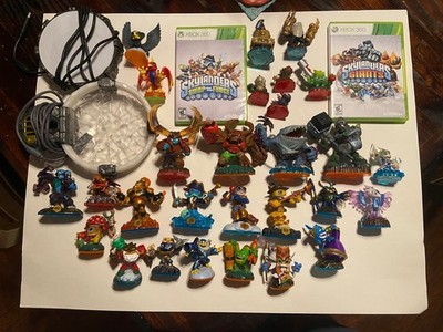 NEEDS TO GO ASAP - Skylanders Lot Of Characters, 2 Portals, & 2 Games