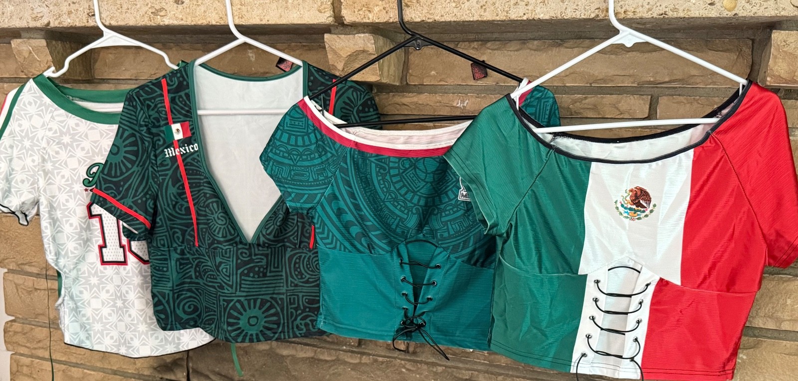Mexico Jersey Tops for Women