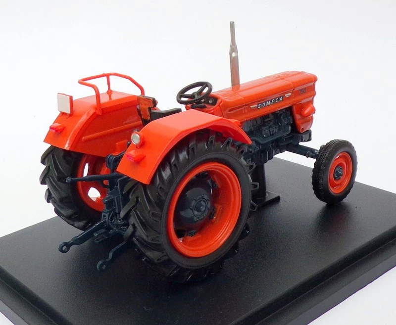 Hachette 1/43 Scale Model Tractor HT070 - 1974 Someca 750 - Orange - Image 2 of 3