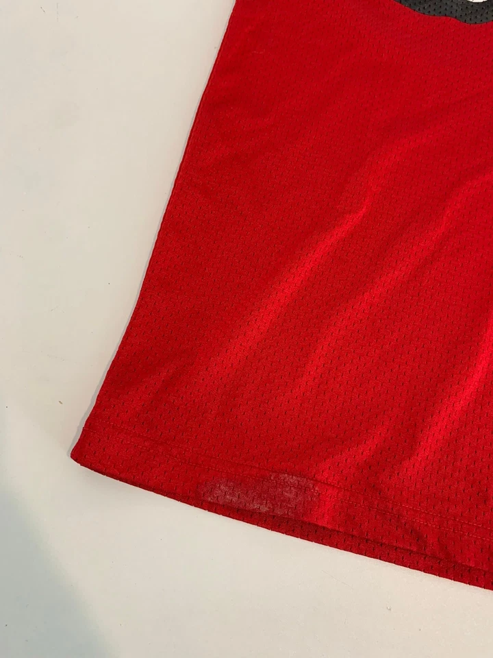 Vintage Louisiana Ragin Cajuns Jersey Medium Red Russell Athletic Football Team - Image 4 of 4