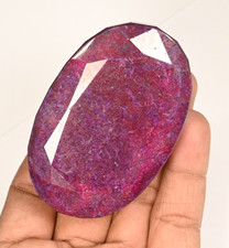 RARE 990.00 Ct. Natural HUGE Red Ruby Museum Grade Certified Oval Loose Gemstone