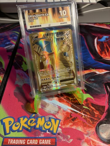 pokemon card dragonite ex full art Dragonite EX Full Art - 106/108 - Evolutions main image 1