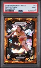 2024 PANINI PRIZM DRAFT PICKS ORANGE ICE #57 CAITLIN CLARK ROOKIE RC PSA 9
