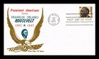 DR JIM STAMPS US COVER FRANKLIN D ROOSEVELT PROMINENT AMERICANS FDC KHOL KRAFT