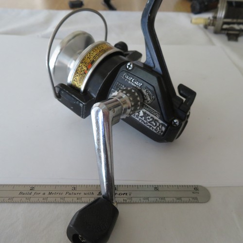 ANGELROLLE VINTAGE SHIMANO X-25 FAST CAST RECHTSHAND TEILE KEIN ANTI REVERSE - Bild 2 von 4