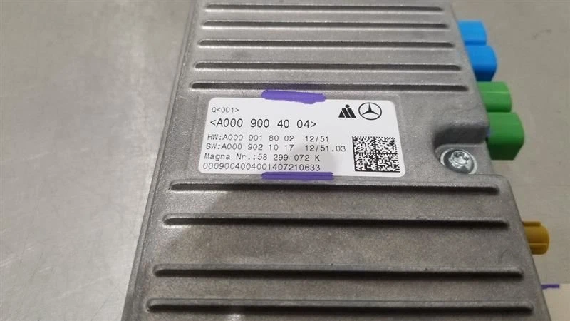 14 MERCEDES BENZ E63 AMG W212 SURROUND VIEW CAMERA CONTROL 0009004004 - Image 4 of 4