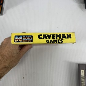 Caveman Games nes Nintendo Entertainment System 1990 VIDEO GAME And BOX