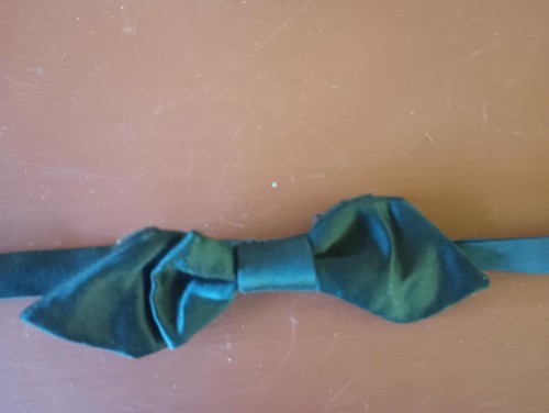 Reproduction Period Silk Bowtie. Great for a Soldier or Civilian Impression.