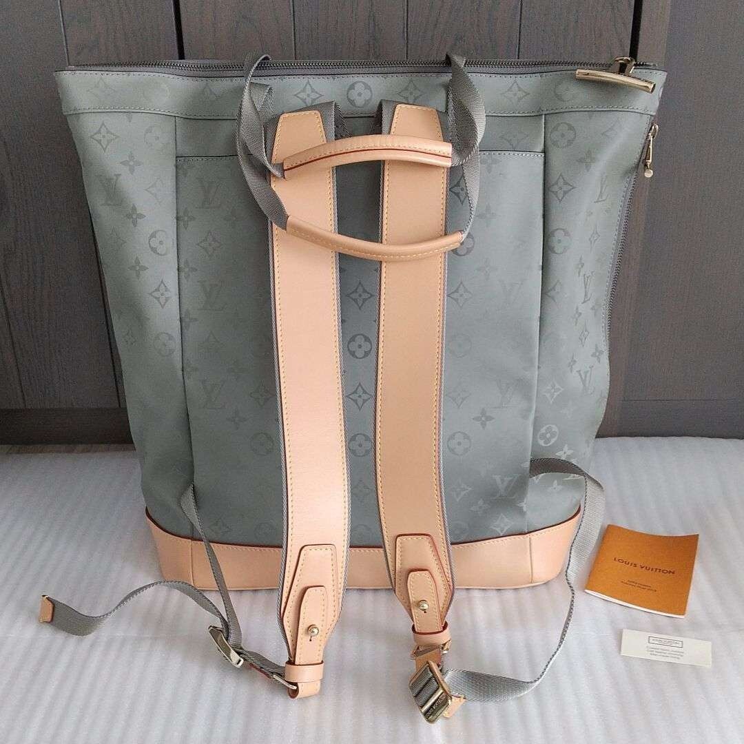 Louis Vuitton モノグラム ボストン Louis Vuitton Monogram Titanium Zipped Tote M43887 from