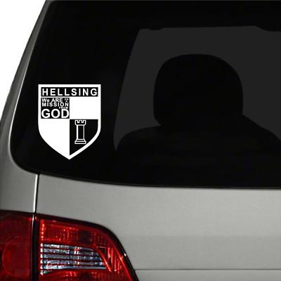 Vinyl Decal Sticker. Car, Window... Hellsing - Hellsing Incorporated (6'' x 7'')
