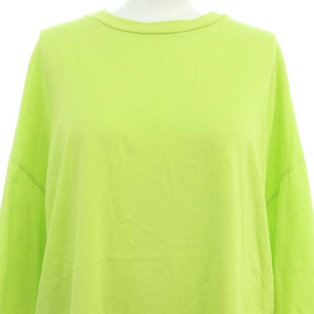 Enfold Men's S-LIKE T-shirt Half Sleeve Yellow Green Used Enfold Men's S-LIKE T-shirt Half Sleeve Yellow Green Used