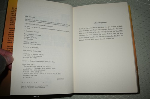 The Tuloriad John Ringo/Tom Kratman (1st Edition/First Printing,Legacy Aldenata) - Picture 9 of 9