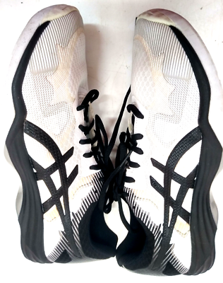 Men\'s Ascis Gel-Tactic Walking/Training Shoes, SIZE 15 asics GEL-TACTIC 2 White/Black SZ 8, 1071A031, Gently Worn  main image 4