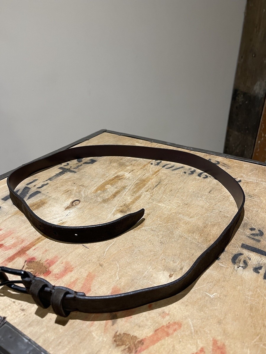 Ceinture Habillée French Connection Homme, Marron, Cuir, Taille 34, Neuve Avec étiquettes