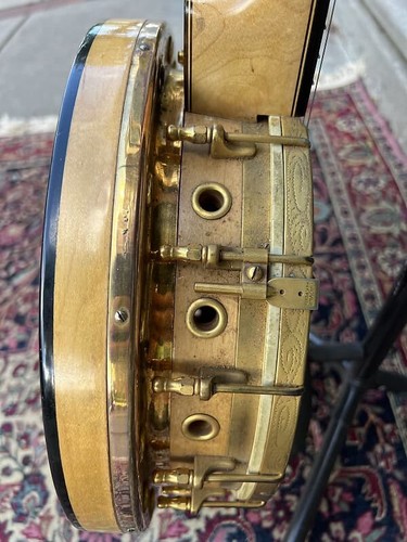 Antiguo banjo tenor Gretsch Orchestrella 1926 con original Estuche *Restauración Pro* - Imagen 17 de 22