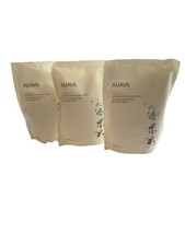 New 3 Pack AHAVA Natural Dead Sea Bath Salts, 11 Oz