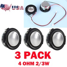 3x 23/24mm Woofer 4 Ohm 2/3W Full Range Speaker Mobile Device Loudspeaker USA