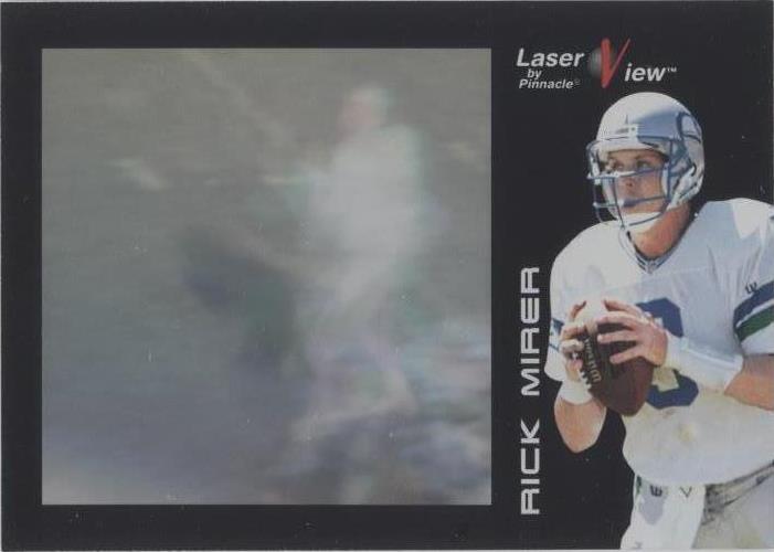 1996 Pinnacle Laser View Rick Mirer #18 - 1 of 2