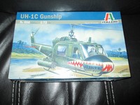 Uh-1c Gunship Italeri 1:72 Model Kit 050 Uh-1c Gunship Italeri 1:72 Model Kit 050