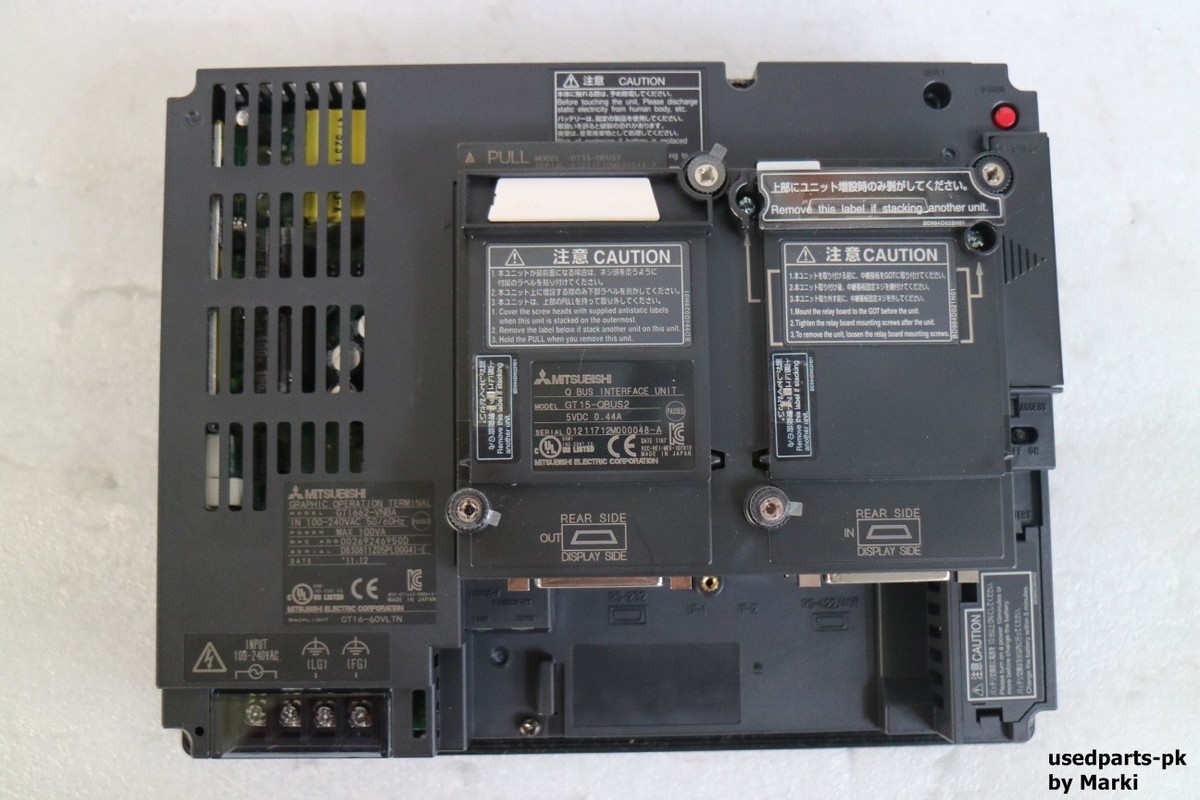 MITSUBISHI パネル GT1662-VNBA / GT15-QBUS GT15-QBUS - Communication units (Mitsubishi Electric) - Mitsubishi