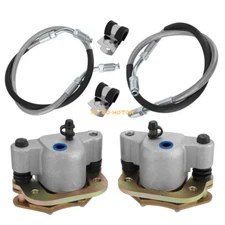 Front Brake Calipers & Hose Lines for Polaris Trail Blazer 250 Big Boss 250 4x6