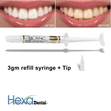 Dental Whitening Carbamide 22%/16% Peroxide Blanc Take-Home 50-Syrng/Pk 3gm each