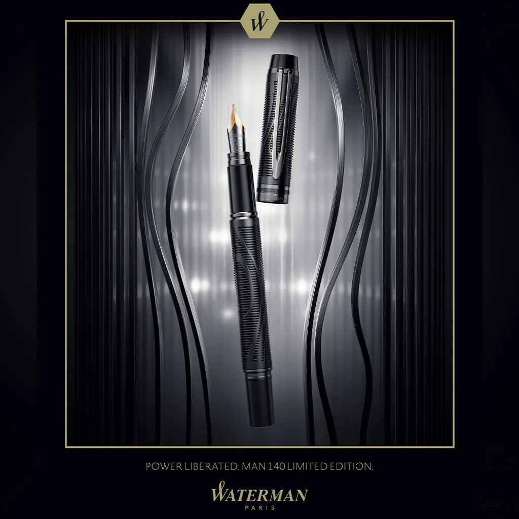 Waterman Limited Edition 400 Man140 18K nib Fountain Pen DHL DDP