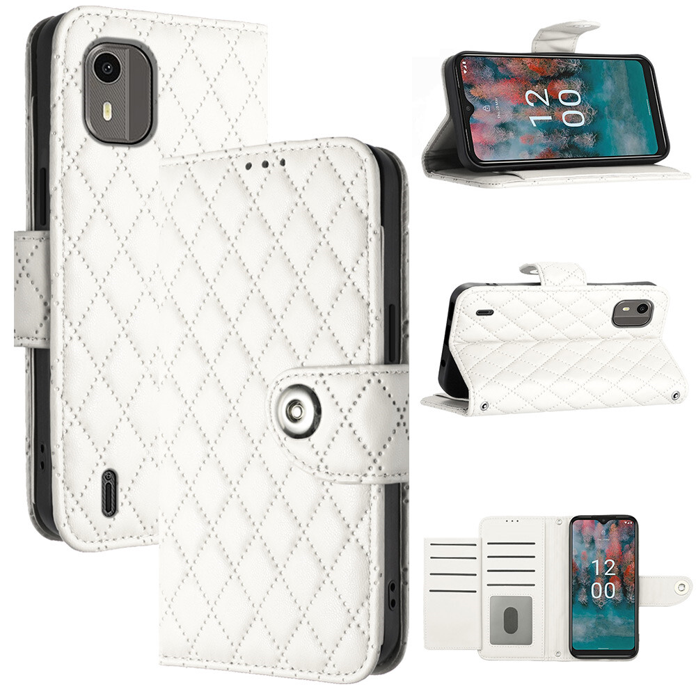 SEAHAI Cover Folio In Pelle Per Nokia XR21 5G, Custodia Portafoglio Con Slot Per Schede E Chiusura Magnetica, Funzione Stand, Colore Marrone