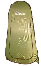 Wolfwise Pop Up Portable Privacy Shower Toilet Tent W Stakes Sun Shelter Camping