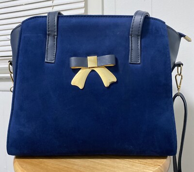 Navy Women's Large-Capacity Shoulder Crossbody Bag