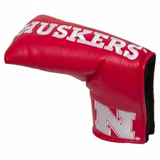 NCAA Nebraska Huskers Golf Vintage Magnetic Blade Putter Cover