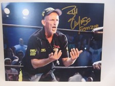 BILL ALFONSO "FONZI" ECW WRESTLING MANNAGER AUTOGRAPHED PHOTO COA FREE SHIPPING!