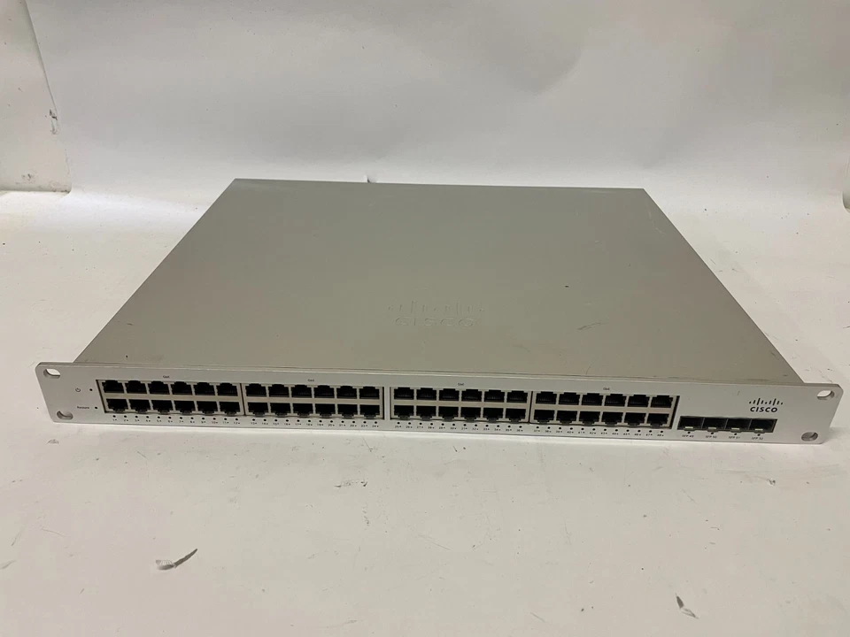 Cisco Meraki MS220-48-HW 48-Port Cloud Access Switch *Tested For Power* - Image 2 of 4